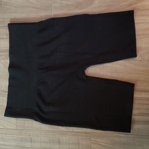 Womens Plus Size High Waist Bike Shorts